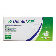 Купить Урсобил (Урсолизин, Урсодезоксихолевая кислота) 300 капсулы №20 в Челябинске